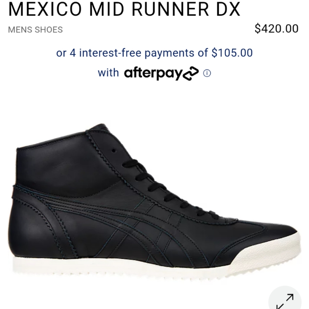 Men's Onitsuka Tiger Nippon-Made Mid Runner leather
